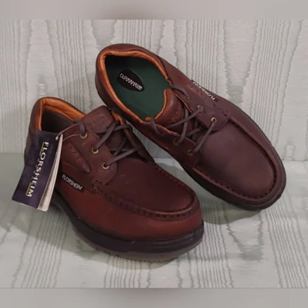 NWT Florsheim Work Women's Compadre Steel Toe SIZE 6 1/2 EEE